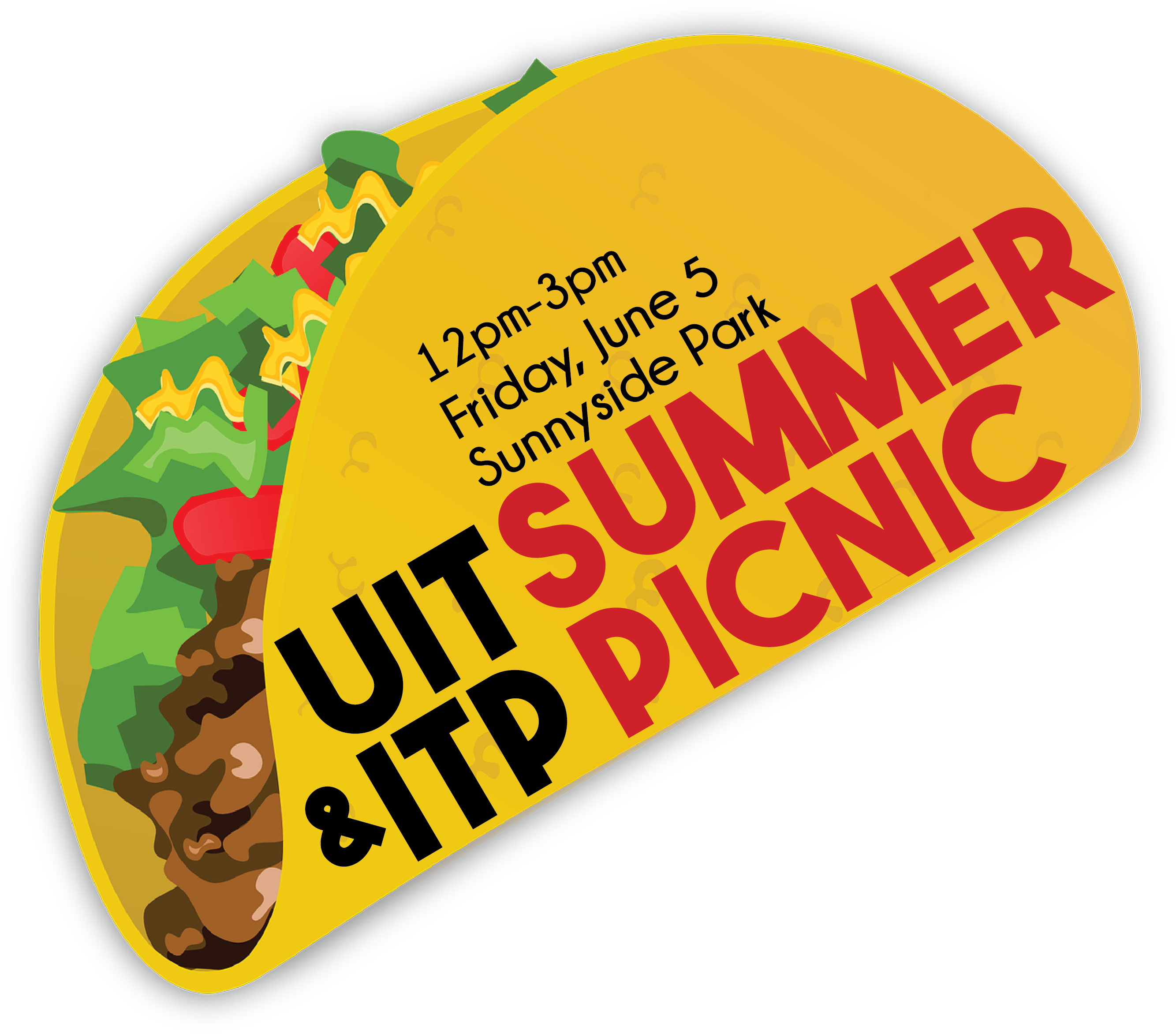 Summer picnic graphic
