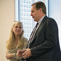 Photos: Anita Sjoblom retirement reception