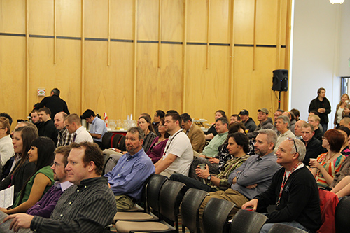 Scenes from the March 7, 2014, UIT All-Hands Meeting.