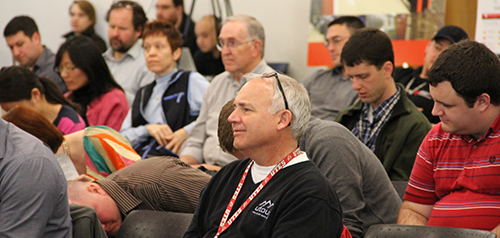 Scenes from the March 7, 2014, UIT All-Hands Meeting.
